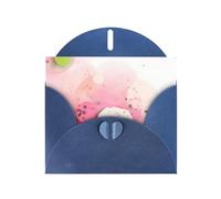 Color Fragment Paper Greeting Card, Blank Card With Envelope, 4x6 Inches (Approx. 10x15 Cm), For Events, Weddings,& Birthdays.