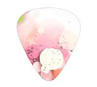 Color Fragment Paper Guitar Plectrums Classical Triangle Bass Acoustic And Electric Guitar Plectrums For Guitarists 12 Pieces