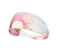 Color Fragment Paper Outdoor Sports Sweat-Absorbing Headband, Fitness Sports Yoga Cycling Headband, Sports Elastic Headband,