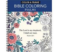 Color & Frame - Bible Coloring: Psalms (Adult Coloring Book)