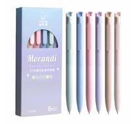 Color Gel Pen 0.5mm ST Tip Ballpoint Pen Writing Tool Color Ink Signing Students School Gift Stationery Pen Supplies
