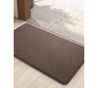 COLOR&GEOMETRY Door Matts Indoor 44 x 75 cm, EntryMat Washable, Dirt Trapper Doormats Inside Non Slip, Absorbent Indoor Mats for Front Door/Back Door/Muddy Paws, Barrier Mat (Dark Brown)