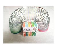 Color Giant Magic Metal Slinkys Spring Big Classic Originals Walking Steel Slinky Spring 66x60mm