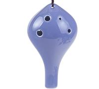Color Glaze Long Mouth 6-hole Alto C Key Six-hole Children's Self-taught Ocarina Musical Instrument ocarina instrument (4)