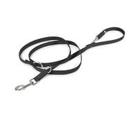 Julius K-9 Rubberized Training 20 Mm Dog Leash Black 220 cm
