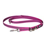Color & Gray Adjustable Super-Grip Leash, 20 mm x 2,2 m, Pink-Gray