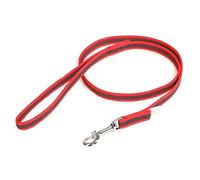 Color & Gray Super-Grip Leash with Handle, 14 mm x 1,2 m, Red-Gray
