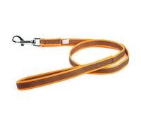 Color & Gray Super-Grip Leash with Handle, 20 mm x 1,2 m, Orange-Gray