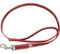 Color & Gray Super-Grip Leash with Handle, 20 Mm X 1,2 M, Red-Gray