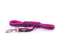 Color & Gray Super-Grip Leash with Handle, 20 mm x 3 m, Pink-Gray