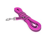 Color & Gray Super-Grip Leash with Handle, 20 mm x 5 m, Pink-Gray
