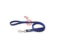 Color & Gray Super-Grip Leash with Handle, and D-Ring, 20 mm x 1,8 m, Blue-Gray