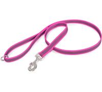 Color & Gray Super-Grip Leash with Handle, and O-Ring, 20 mm x 1,2 m, Pink-Gray