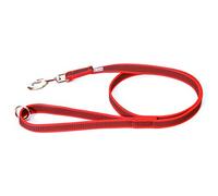 Color & Gray Super-Grip Leash with Handle, and O-Ring, 20 mm x 1,2 m, Red-Gray