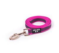 Color & Gray Super-Grip Leash without Handle, 20 mm x 1 m, Pink-Gray