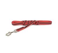 Color & Gray Super-Grip Leash without Handle, 20 mm x 3 m, Red-Gray