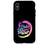 Color Guard Making the Band Look Good Color Guard Case for iPhone X/XS