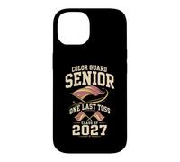 Color Guard Senior One Last Toss Class of 2027 Case for iPhone 14