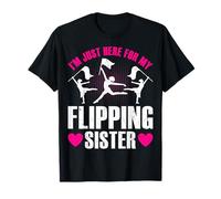 Color Guard's Siblings I'm Just Here for My Flipping Sister T-Shirt