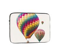Color Hot Air Balloon Laptop Bag 10 inch Business Briefcase Gifts for Men Women Water Resistant Laptop Sleeve Carry On Laptop Case Shockproof Protective Computer Bag Notebook Case