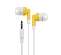 Color In Ear Cordless Music 3.5mm Earphones Tablet Mp3/mp4 Universal Earplugs AjD333 (C, 100X0.5X0.5cm)