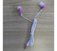 Color In Ear Cordless Music 3.5mm Earphones Tablet Mp3/mp4 Universal Earplugs Gift (B, 100X0.5X0.5cm)