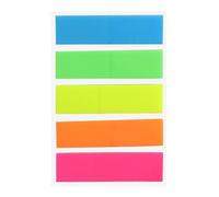 Color Index Tabs - Key Points Jotting Translucent Strip Flags | Adhesive Support These Pages Index Stickers | TAABS Page Markers to Find Important Notes or Sections