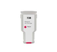 Color Ink Cartridge 738 676M6A 676M7A 676M8A 498N8A Compatible With HP DesignJet T950 T850 Printer(1pcs M-300ML)