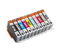 Color Ink Cartridge, Compatible with Canon, PFI 300 PFI300 PFI-300 | For PRO-300 PRO 300 printer, does not show ink volume(C-300MBK 1PCS)