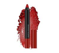 Color It All Non Transfer Lip Crayon Lipstick with Sharpener | Matte Finish, Long Lasting | Smudge-Proof & Kiss-Proof Lipstick for Women | Shade 01 - Hot Red (3.5g)