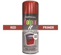 Color It Red Primer Multi Surface Fast Drying Protective Base Coating Wood Metal Plastic Indoor Outdoor 400Ml 2690