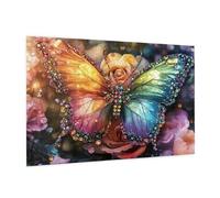 Color Jigsaw Puzzles for Adults 5000 Jigsaw Puzzle Butterfly Pattern Design with Gift Box Packaging for Gifts for Women,Beginner Challenging Family Activity, Home Wall Bedroom Decor 105x156CM -1171y