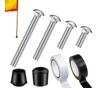 Color Keeping Weight Set, Mast Tip Kit with Sticky Tape | Heavy Duty Accessories for Events and Everyday Workouts