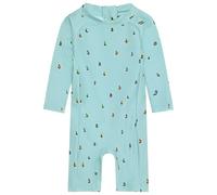 Color Kids - Baby's Suit L/S AOP - Lycra size 98, blue