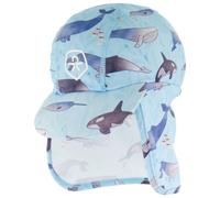 Color Kids - Kid's Hat AOP - Cap size 50 cm, grey/blue