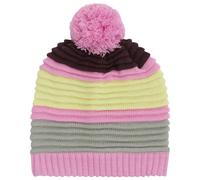 Color Kids - Kid's Hat Colorblock - Beanie size 52 cm, pink