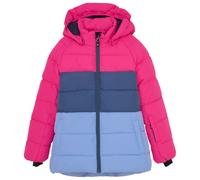 Color Kids - Kid's Ski Jacket Colorblock Quilt - Synthetic jacket size 152, pink/blue
