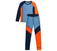 Color Kids - Kid's Ski Underwear Colorblock - Synthetic base layer size 80, blue