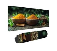 Color Large Mouse Mat 1000 x 500 x 3MM Gaming Mouse Pad, Spice Of Life Mousepad Extended for Men, Office Accessories with Anti-Slip Rubber Base and Double Stitched Edge, Mousemat for Laptop -TL99X0
