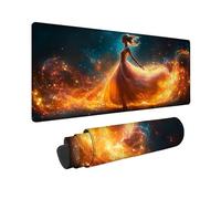 Color Large Mouse Mat 700 x 300 x 3MM Gaming Mouse Pad, Girl Mousepad Extended for Men, Office Accessories with Anti-Slip Rubber Base and Double Stitched Edge, Mousemat for Laptop, Gifts -TL49BW