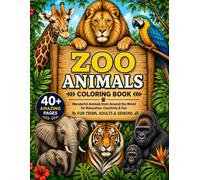 Color Lazy Sundays; Zoo Animals