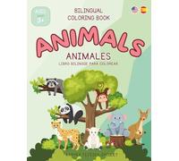 Color & Learn: Animals / Animales: A Fun Bilingual Coloring Book for Kids - Learn English & Spanish with 40+ Cute Animals (Children's Coloring Books)