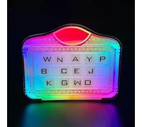 Color Letter Billboard,LED Letter Bottle Presenter Customizable VIP Service Sign with Color Change and Changeable Letters for Club Night Club Party Bar(Color)