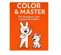 Color & Master: A Gentle Practice Book for Calm Hearts: The strongest calm comes not from rushing… but from staying. (Focus Friends: Coloring Series for Awesome Kids)