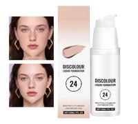 Color Match Foundation - Foundation Makeup Liquid Concealer Base | Waterproof Full Coverage Concealer Moisturizing for All Skin Women Teens Birthday Work Dating Travel Vacation