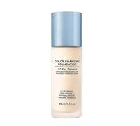 Color Match Foundation - Waterproof Color Changing Cosmetics | Natural Smudge-Proof Face Concealer Makeup,for Mature Dry Oily Daily Work Date Night Birthday Men Women Girls Sport