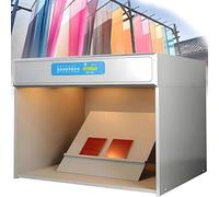 Color Matching Cabinet with Multiple Light Sources for Textile Printing and Lab Color Assessment