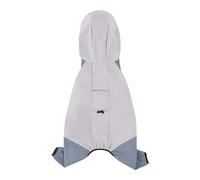 Color Matching Dogs Rain Coat Waterproof Cover Reflective Strips Outdoor Coat for Multiple Size for Yard Head