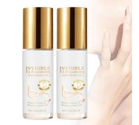 Color Matching Foundation,2-Pieces Long Makeup Base Waterproof Skin Correction,Color Correction Foundation - for Home, Travel, Office, Dates, Outgoing, Beach, Business Trip, Performance