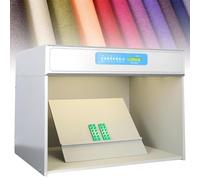 Color Matching Light Booth, Color Assessment Cabinet with LED Sources for Textile Printing, Paint, Dyeing Quality Control